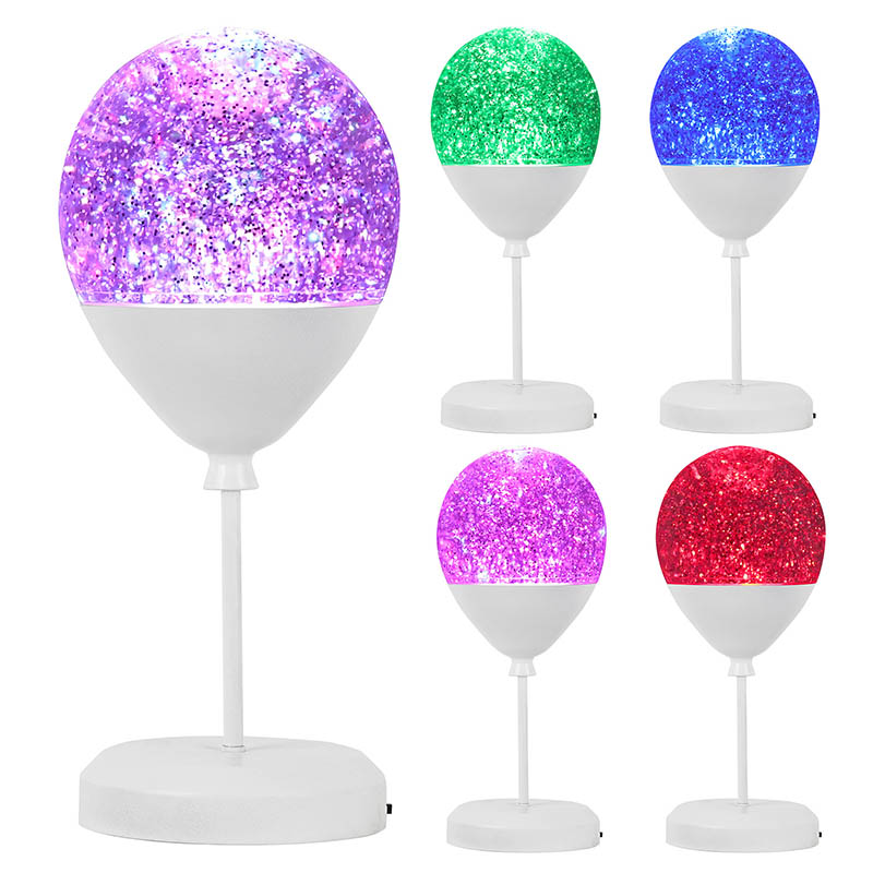 ແສງສະຫວ່າງຂອງຫຼິ້ນ glitter glitter ດ້ວຍຮົ່ມຈອກ