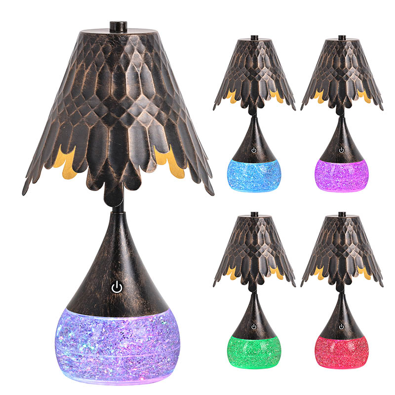 LED LED LAMP ດ້ວຍຂວດ Glitter RGB