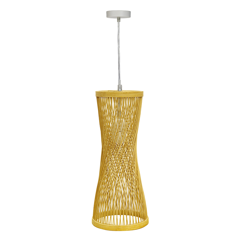 Pendant Light with Bamboo