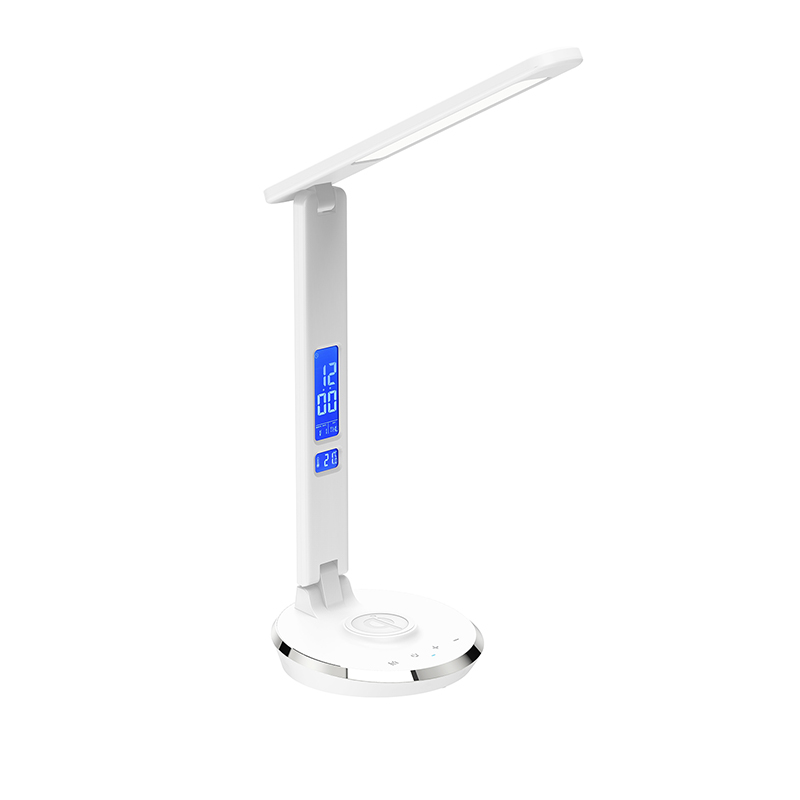 ໂຄມໄຟ desk qi led ກັບເຄື່ອງສາກໄຟໄຮ້ສາຍ