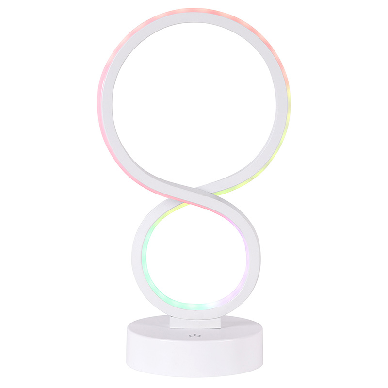 ໂຄມໄຟ RGB led desk ມີ 8 ຮົ່ມ